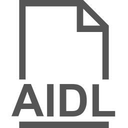 AIDL file icon