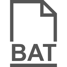 BAT file icon