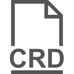 CRD file icon