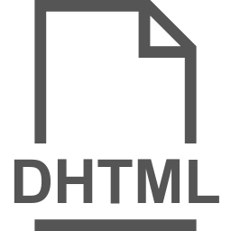 DHTML file icon