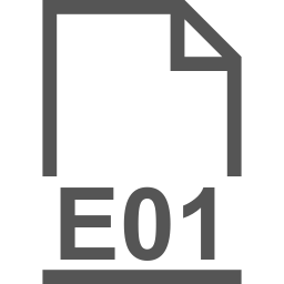 E01 file icon