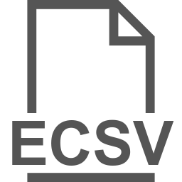 ECSV file icon