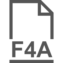 Icono de archivo F4A