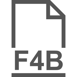 Icono de archivo F4B