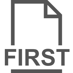 FIRST file icon