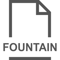 FOUNTAIN file icon