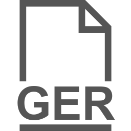 GER file icon