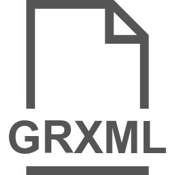 GRXML file icon