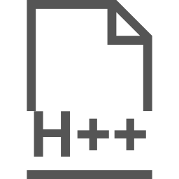 H++ file icon