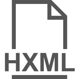 HXML file icon