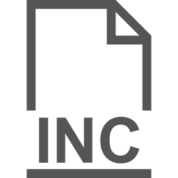 INC file icon