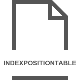 INDEXPOSITIONTABLE file icon