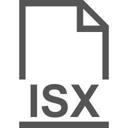 ISX file icon
