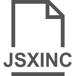 JSXINC file icon