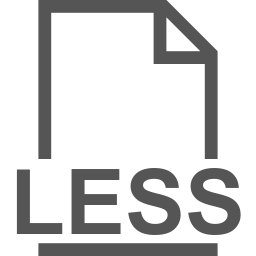 LESS file icon