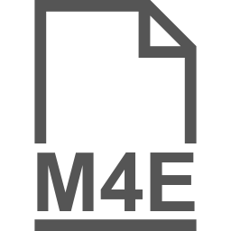 M4E file icon