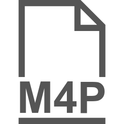 M4P file icon