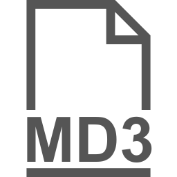 MD3 file icon