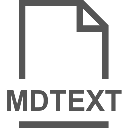 MDTEXT file icon