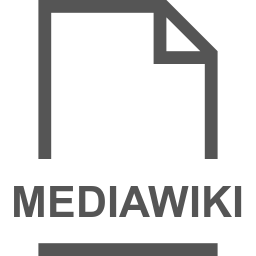 MEDIAWIKI file icon