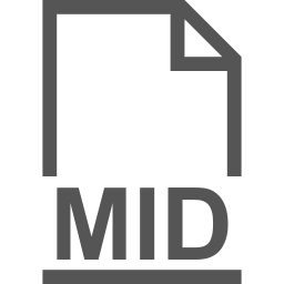 MID file icon