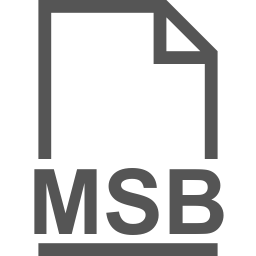 MSB file icon