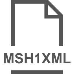 MSH1XML file icon