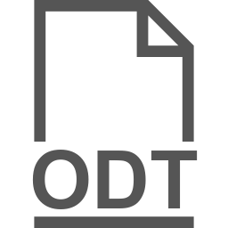 ODT file icon