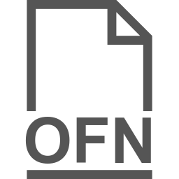OFN file icon
