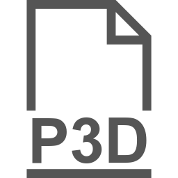 P3D file icon
