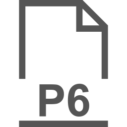 P6 file icon