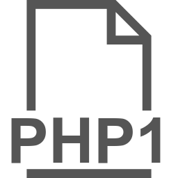 PHP1 file icon