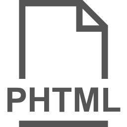 PHTML file icon