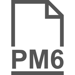 PM6 file icon