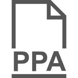 PPA file icon
