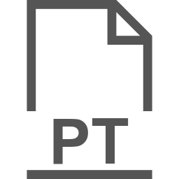 PT file icon