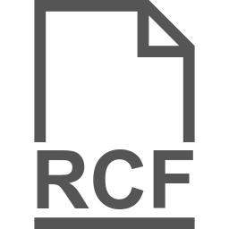 RCF file icon