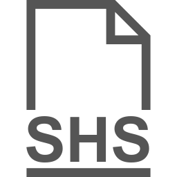 SHS file icon