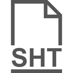 SHT file icon