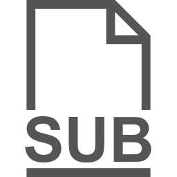 SUB file icon