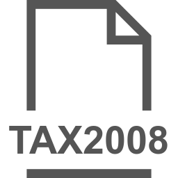 TAX2008 file icon