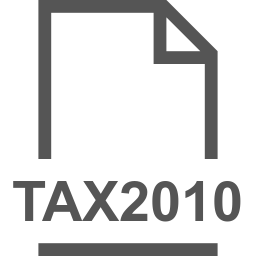 TAX2010 file icon