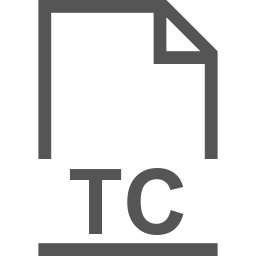 Icono de archivo TC