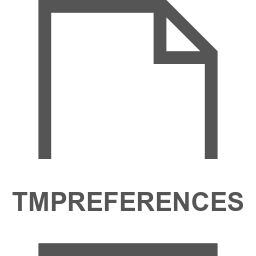 TMPREFERENCES file icon