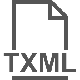 TXML file icon