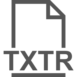 TXTR file icon