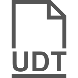 UDT file icon