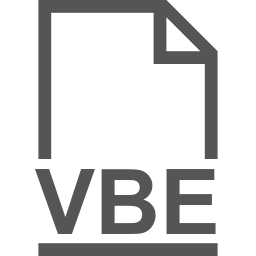 VBE file icon
