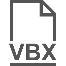 VBX file icon
