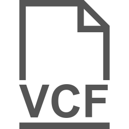 VCF file icon